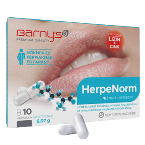 Barnys HerpeNorm aminosav cink kapszula (10x) termék kép