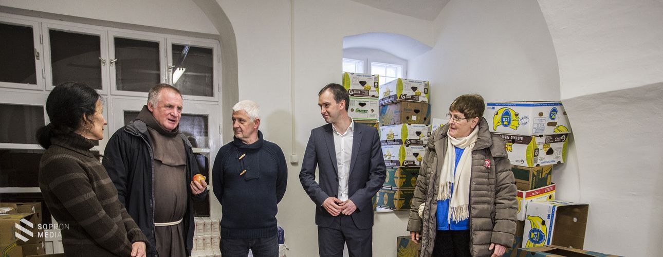 Böjte Csaba: Sopronban sok segítőtársa van Istennek