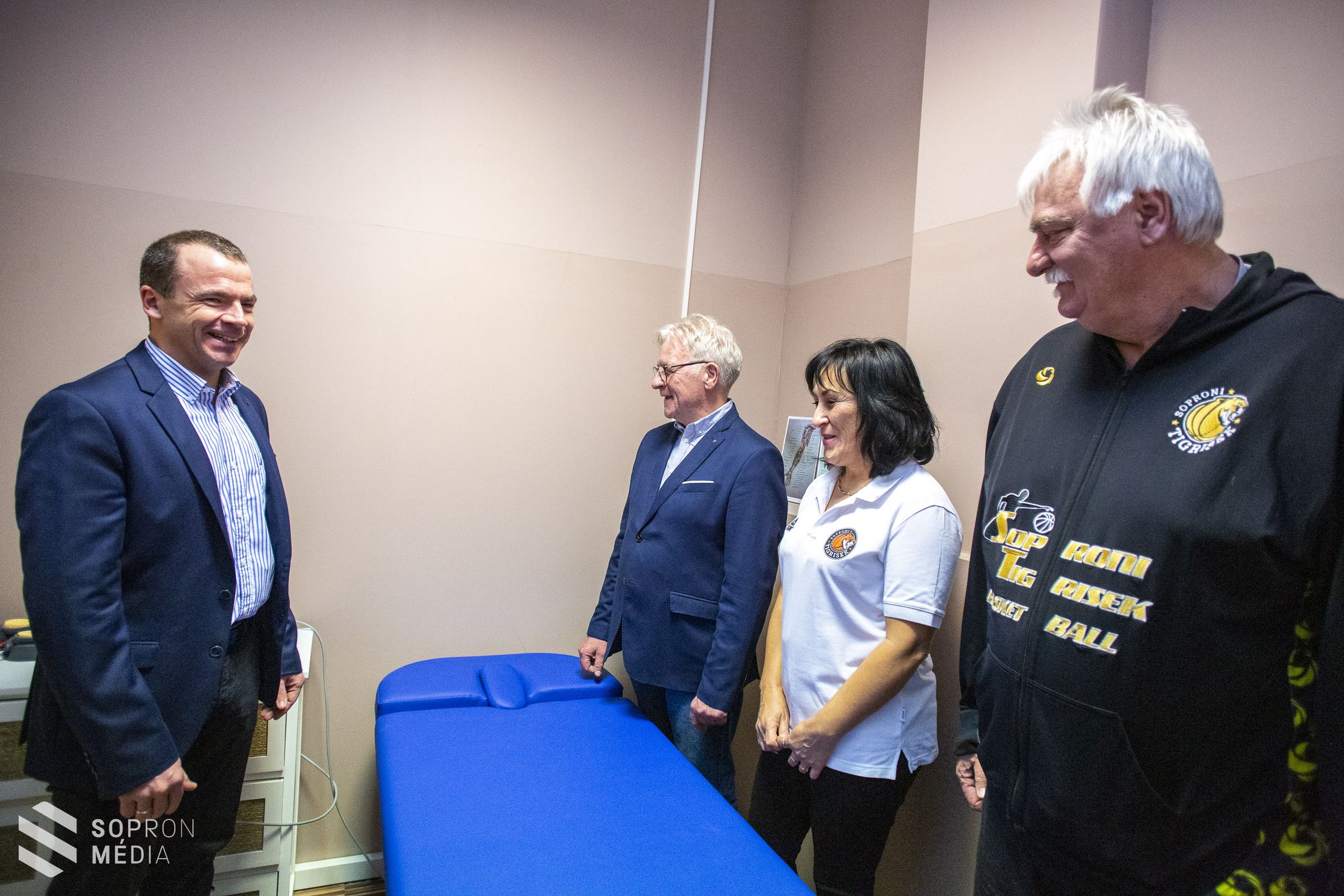 Rehabilitációs és prevenciós központot avattak a Tigrisek