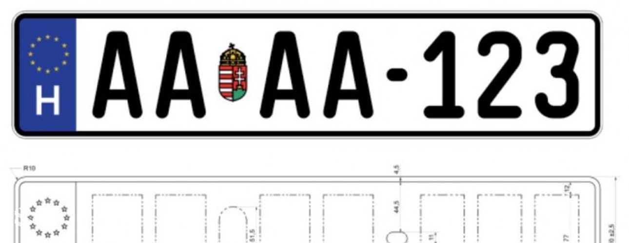 Nem lesz drágább az új rendszám-kombináció