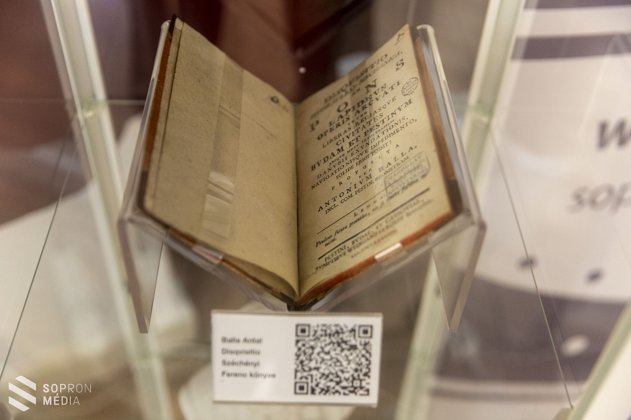 Széchenyi-relikviák először Sopronban