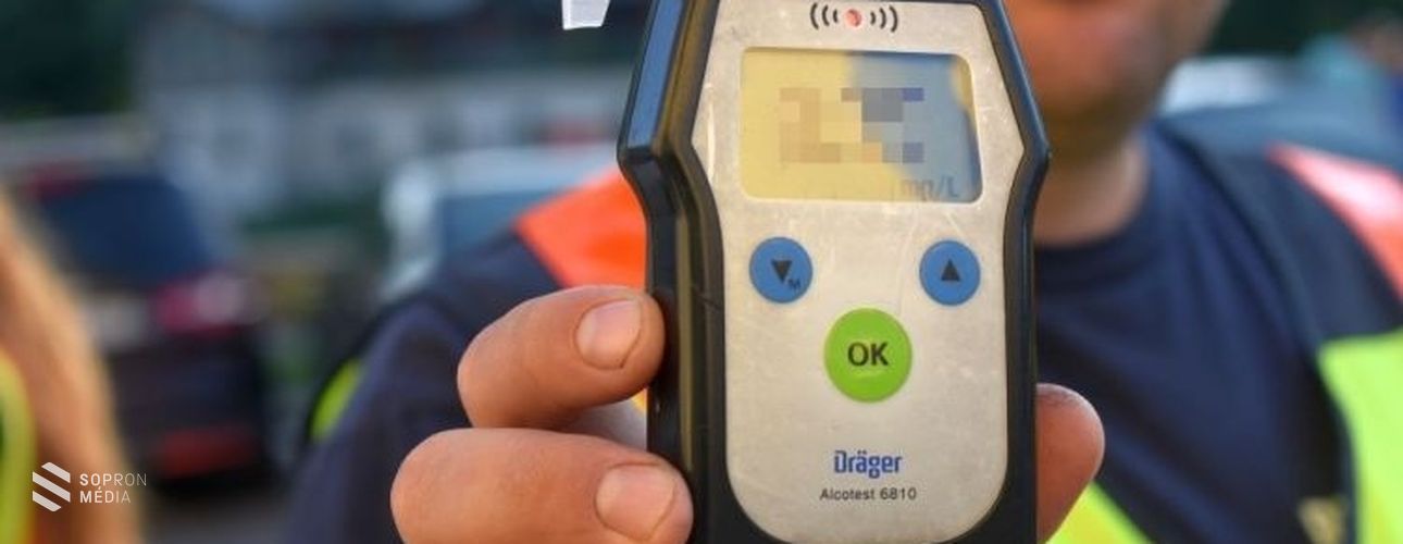 Ittasan okozott anyagi káros balesetet Nagycenken