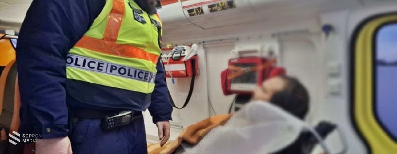 18 éves férfit mentettek meg a fagyhaláltól a soproni rendőrök