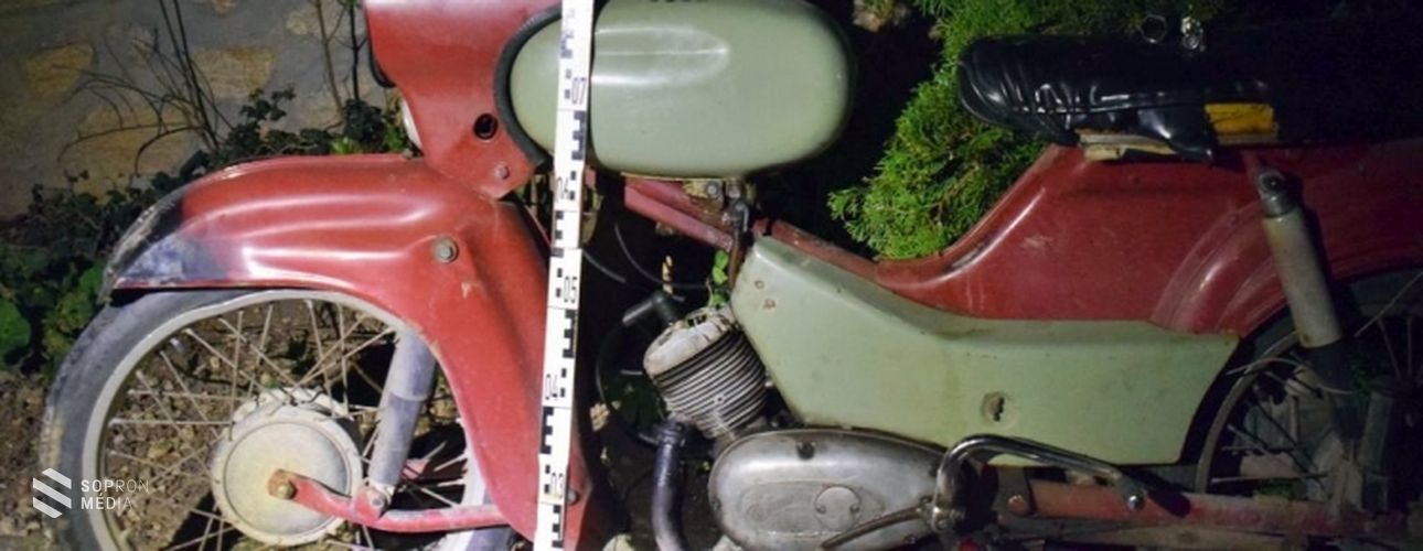 Motoros balesetet szenvedett egy sopronhorpácsi férfi