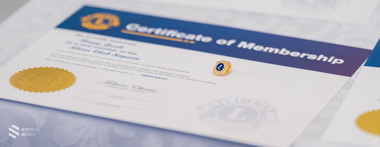 A Lions Club nemzetközi elnöke Sopronban – Közösség és szolgálat a városért
