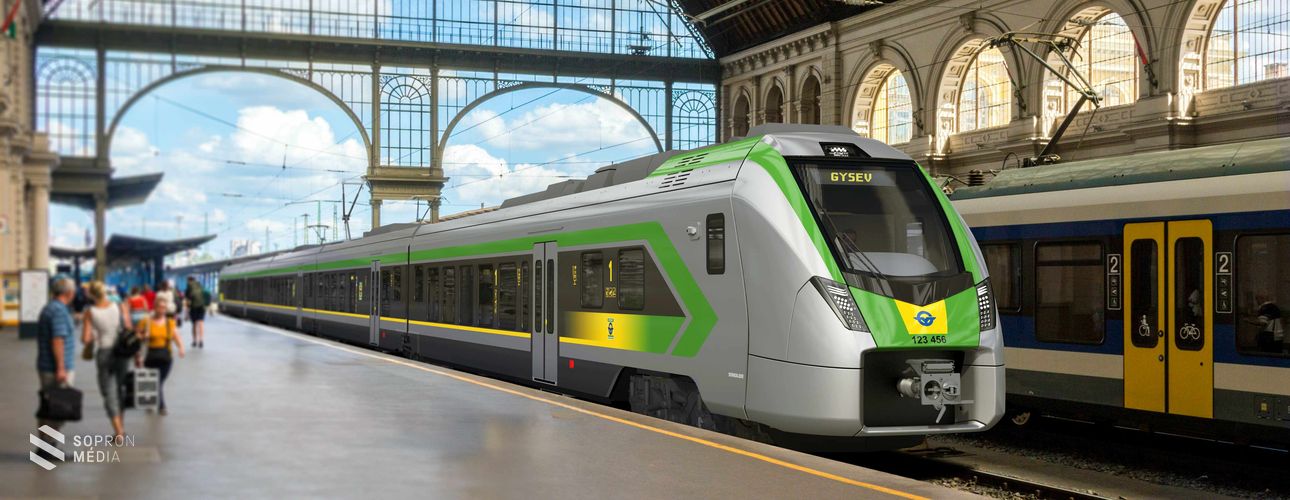 Elkészült a GYSEV InterCity-motorvonatainak végleges dizájnja – hamarosan indul a hazai gyártás Szolnokon