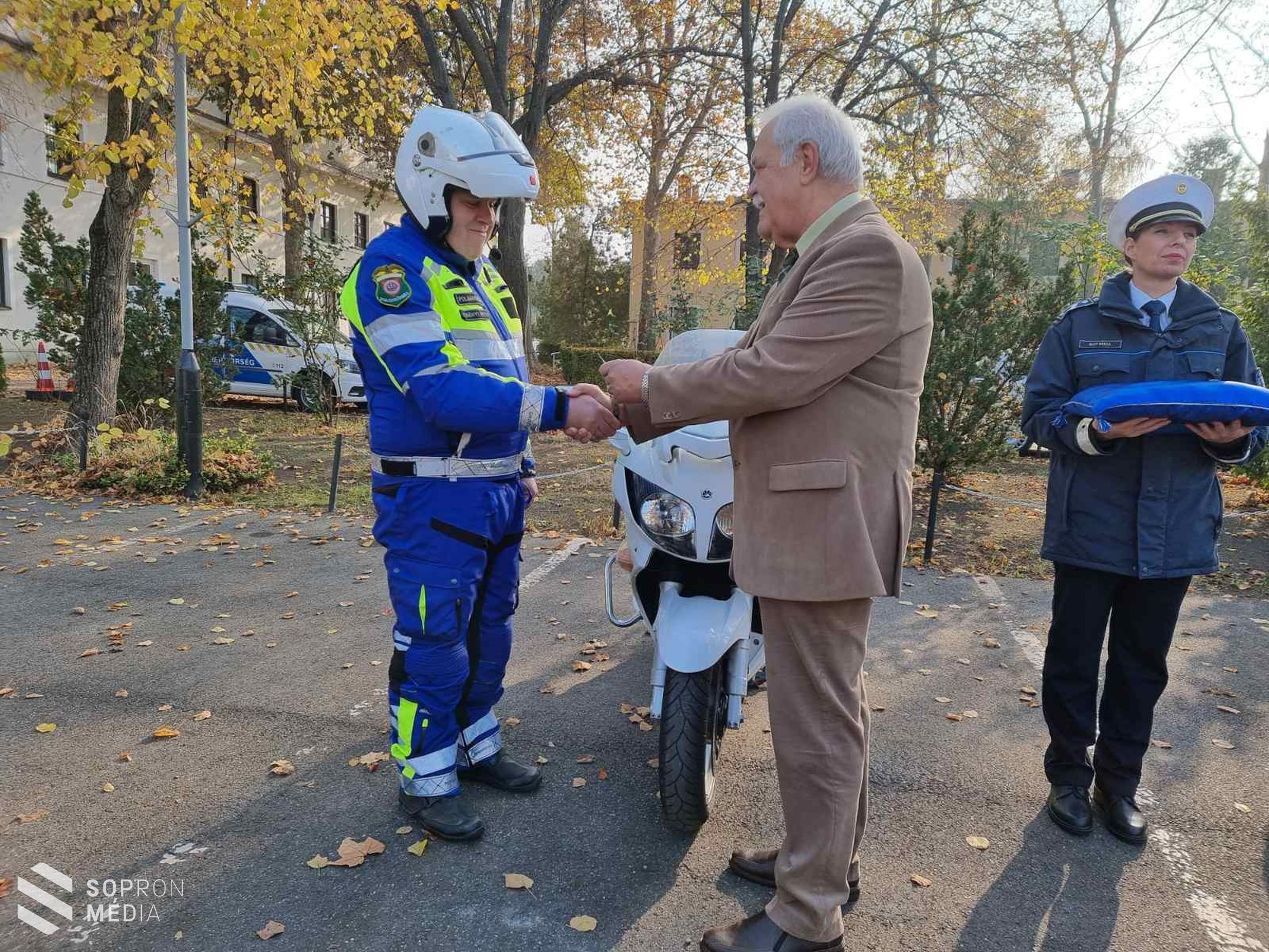 Nagy teljesítményű motorok segítik a soproni polgárőrök munkáját