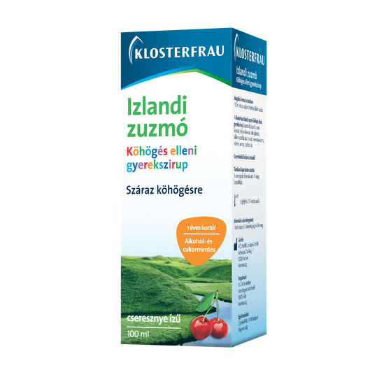 Klosterfrau Izlandi zuzmó szirup gyermekeknek (100ml)