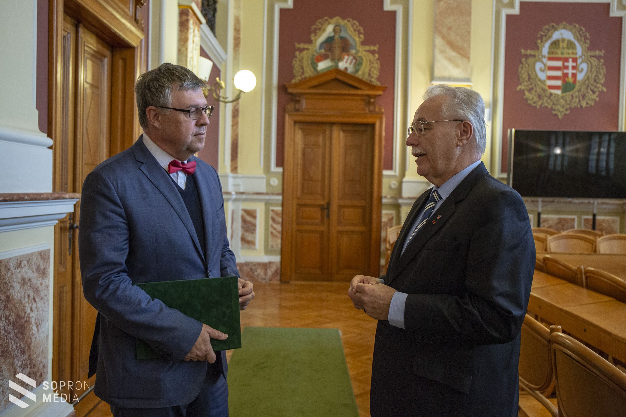 Sopronba látogatott Juraj Chmiel cseh nagykövet