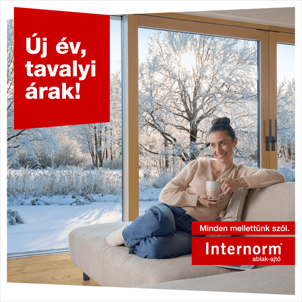 Internorm 2026 - Új év, tavalyi árak!