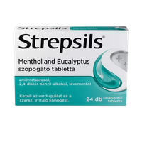 Strepsils Menthol and eucalyptus szopogató tabl. (24x)