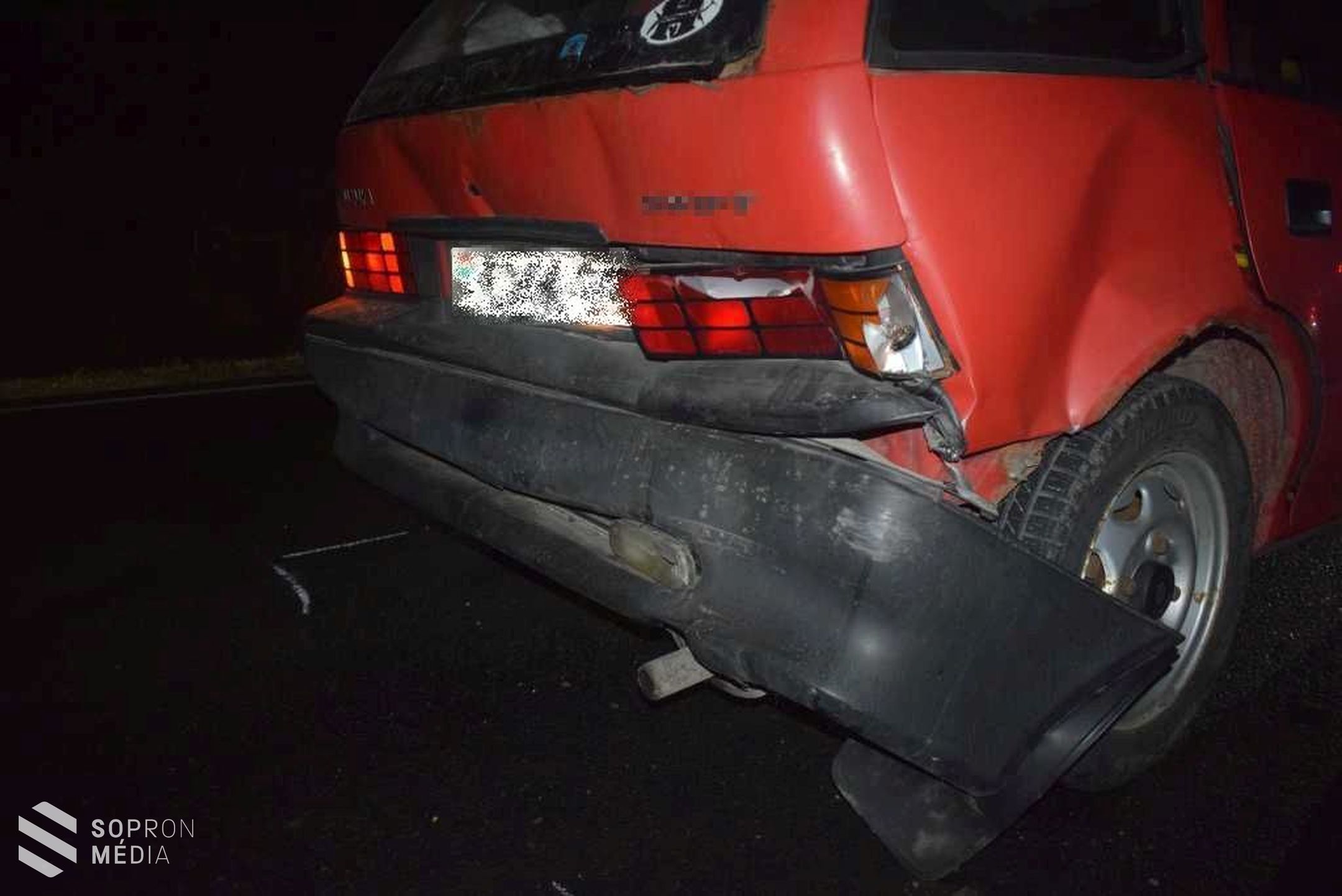 A követési távolság be nem tartása okozta a baleseteket