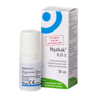 Hyabak 0,15% szemcsepp (10ml)
