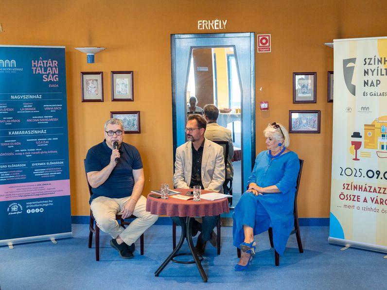 Megtartották a színházi nyílt nap és gálaest sajtótájékoztatóját