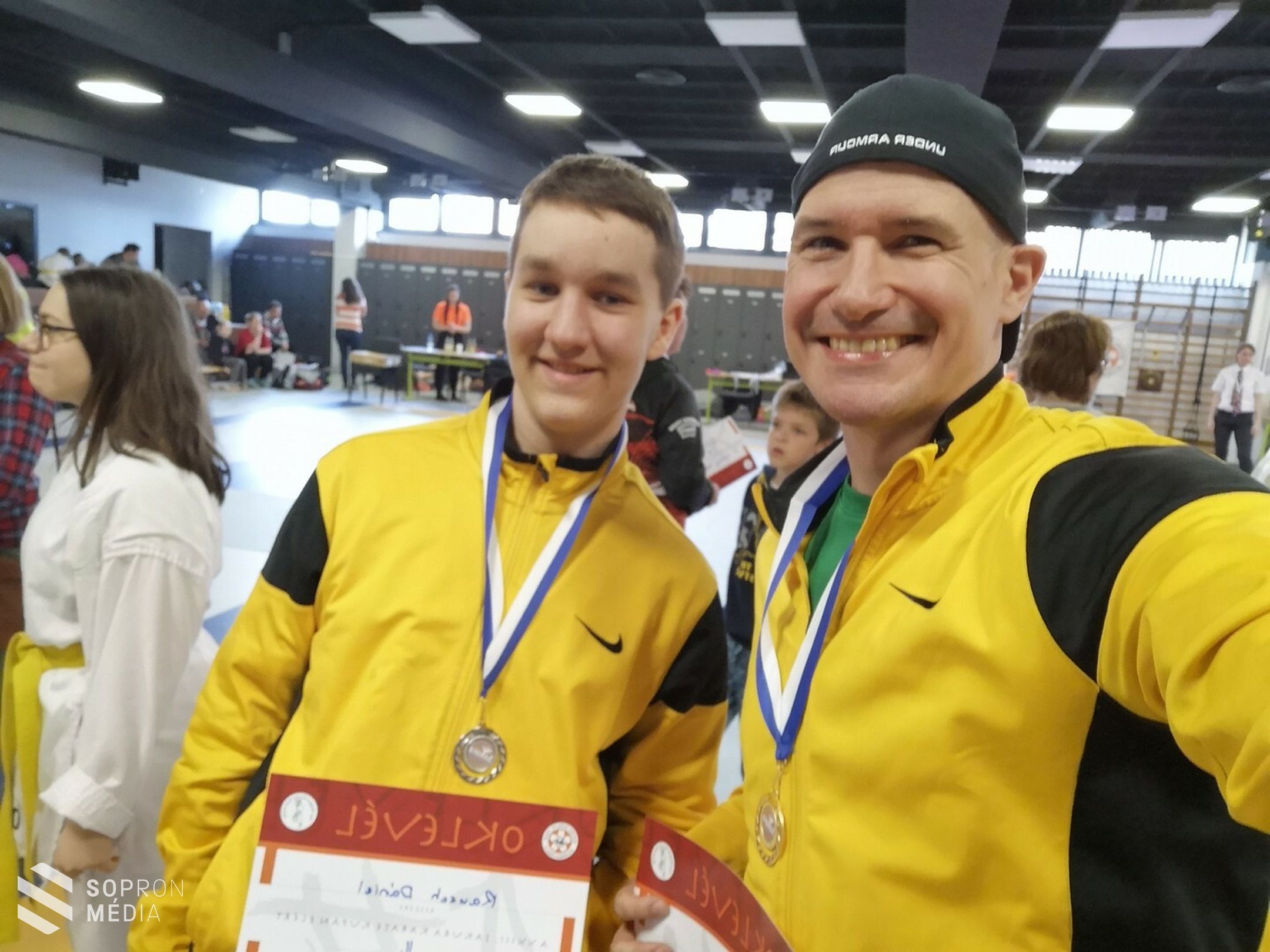 Soproni sikerek a karate kupán