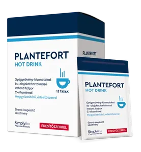 Plantefort Hot Drink instant italpor meggy (12x) termék kép