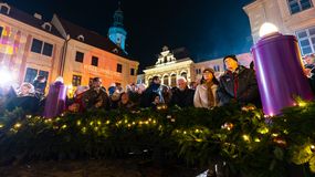 Fellobbant a remény lángja Sopronban