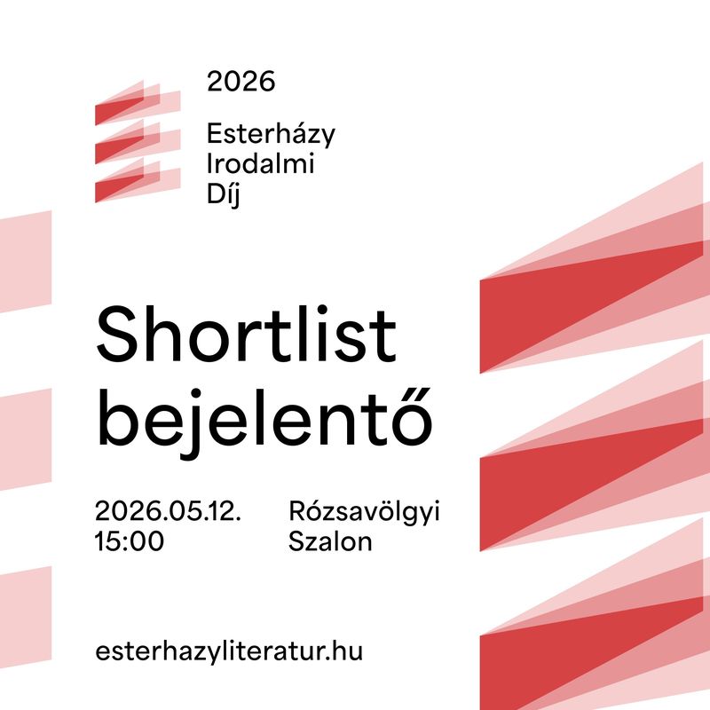 Shortlist bejelentő esemény a Rózsavölgyi Szalonban