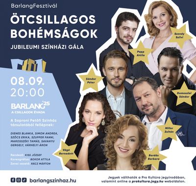 Ötcsillagos bohémságok