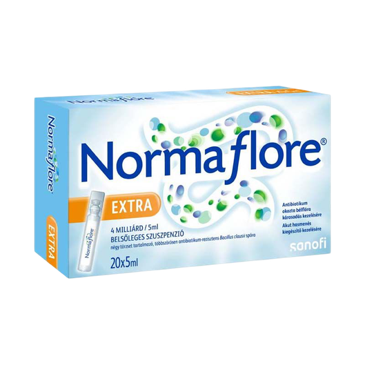 Normaflore Extra 4 milliárd/5 ml belsőleges szuszp (20x5ml tartályban)