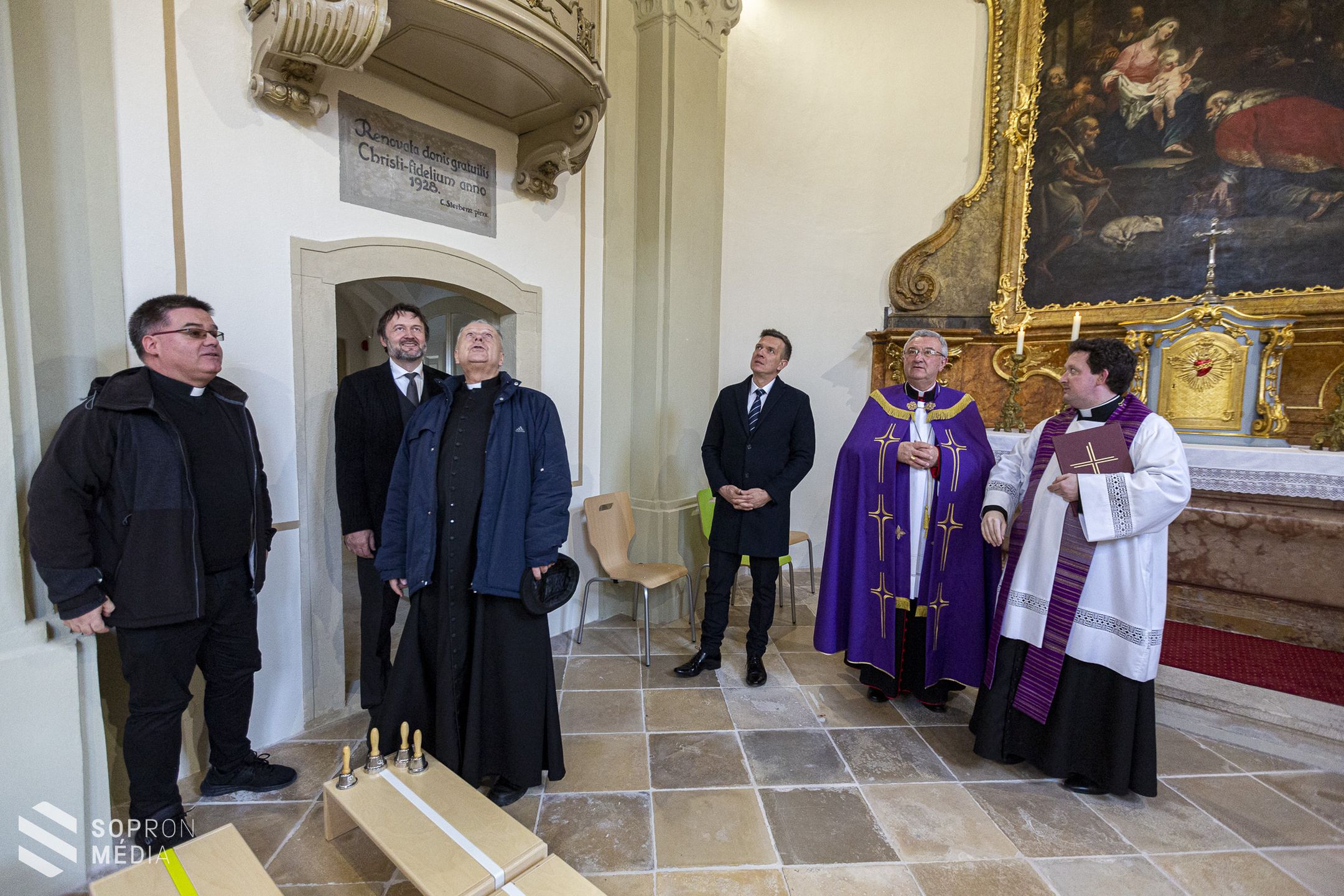 Felszentelték a Szent Anna-kápolnát Sopronban