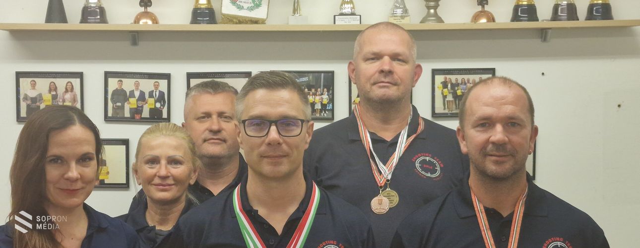 Újabb országos bajnoki címet és további helyezéseket értek el a Soproni Polgári Lövész Egyesület versenyzői
