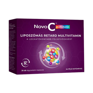 Novo C Multivitamin liposzómás retard lágyzsel.kap (30x) termék kép