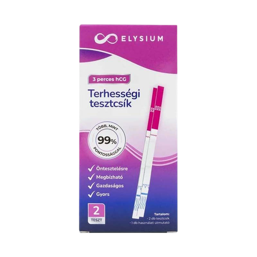 Elysium terhességi gyorsteszt csík (2x)