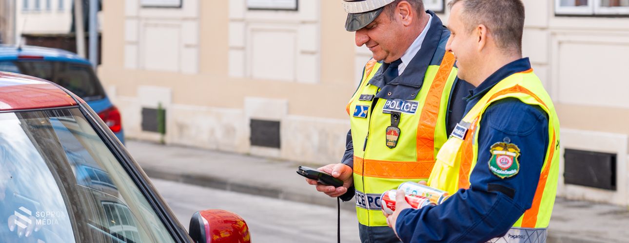 Jutalmazták a felelős sofőröket Sopronban