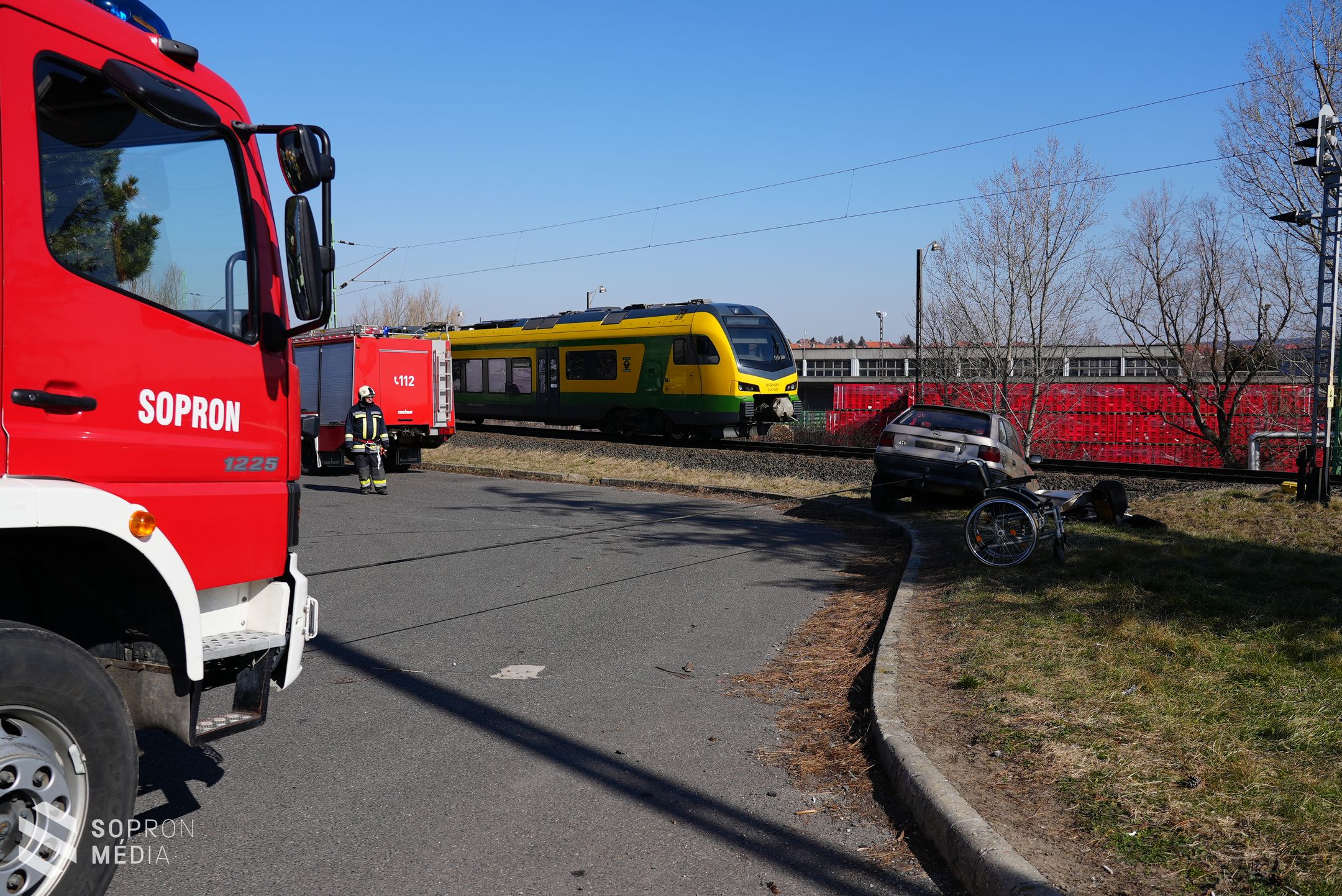 Mentési és elhárítási gyakorlatot szerveztek Sopronban