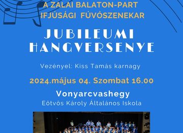 Zalai Balaton-part Ifjúsági Fúvószenekar jubileumi hangversenye