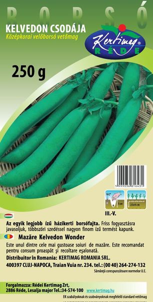 Velőborsó Kelvedon cs. 250 g