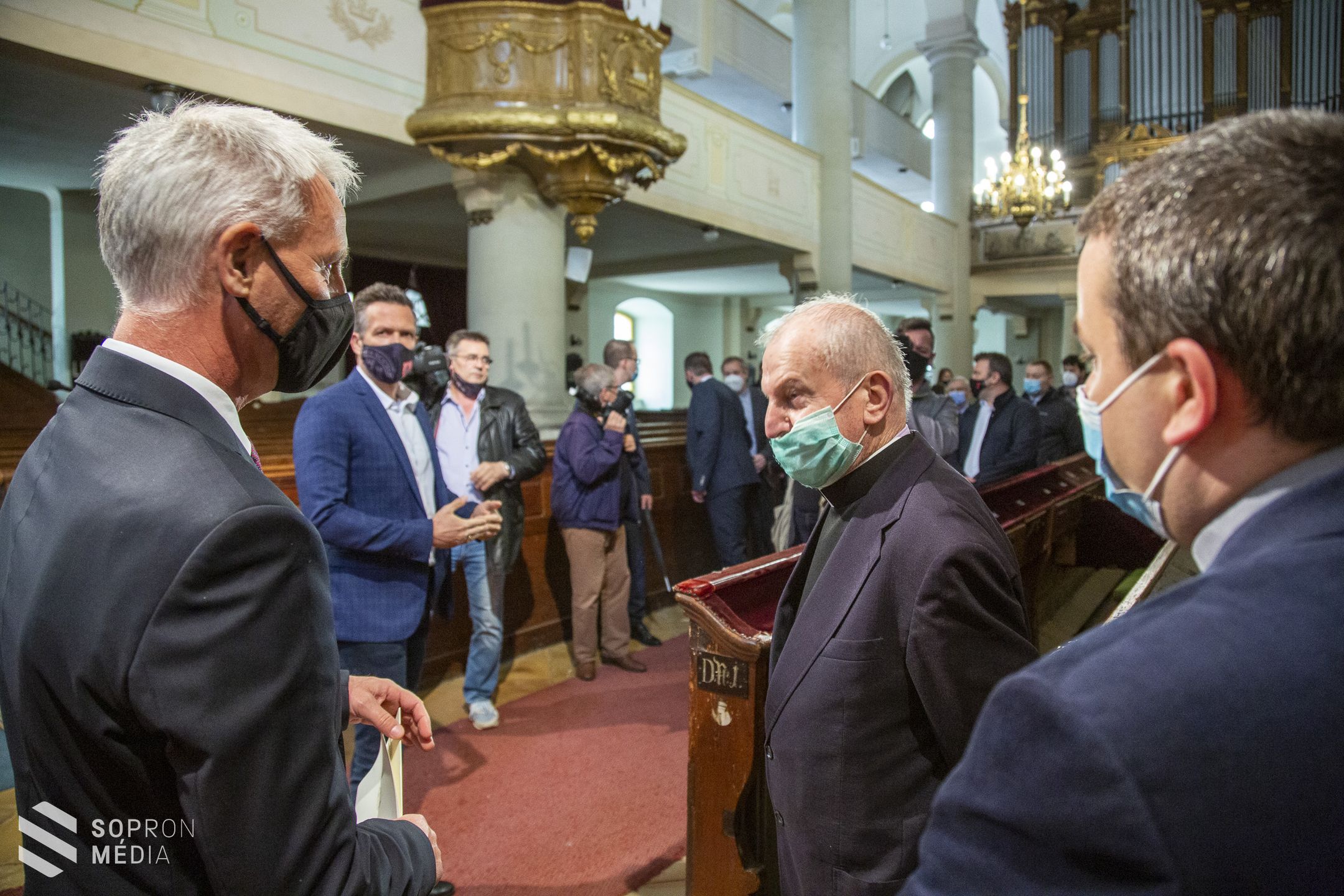 A soproni evangélikus templom is megújul a kormány támogatásával