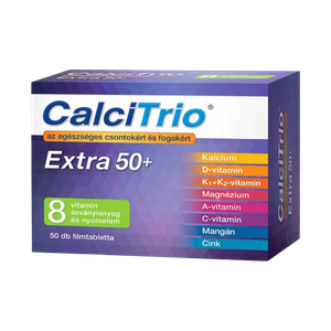 CalciTrio Extra 50+ filmtabletta (50x) termék kép