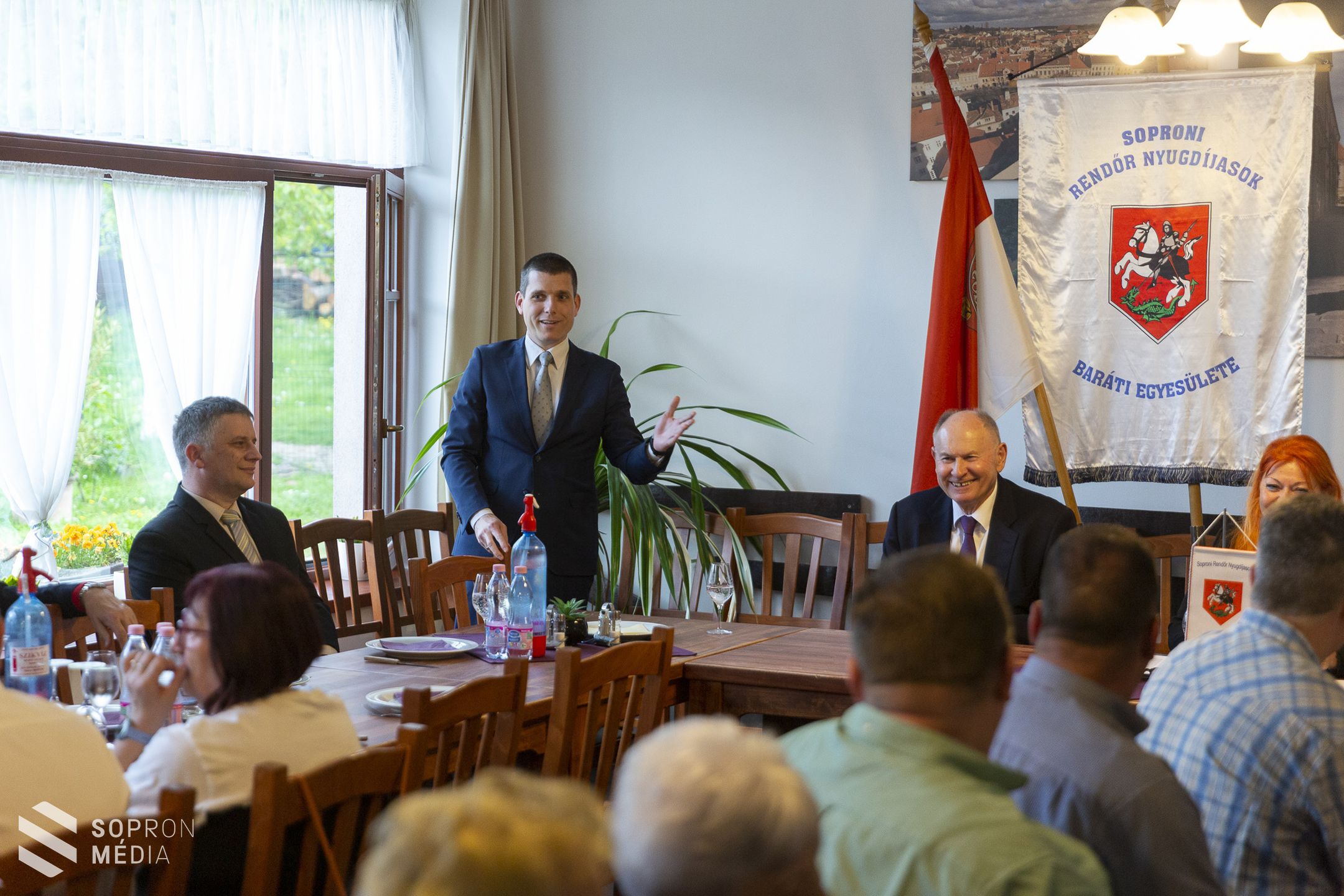 A Soproni Rendőr Nyugdíjasok Baráti  Egyesületének éves közgyűlését tartották