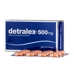 Detralex 500 mg filmtabletta (60x) termék kép