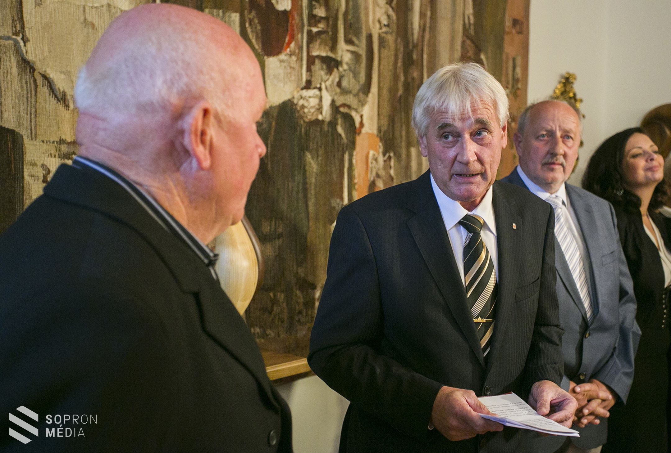 Megnyílt Nagy László faszobrász életmű kiállítása Nagycenken