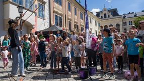 Szombat délelőtt a családoké volt a Fő tér a Soproni Borünnepen