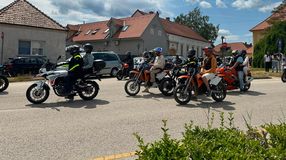 Motoros istentiszteletet tartottak Ágfalván