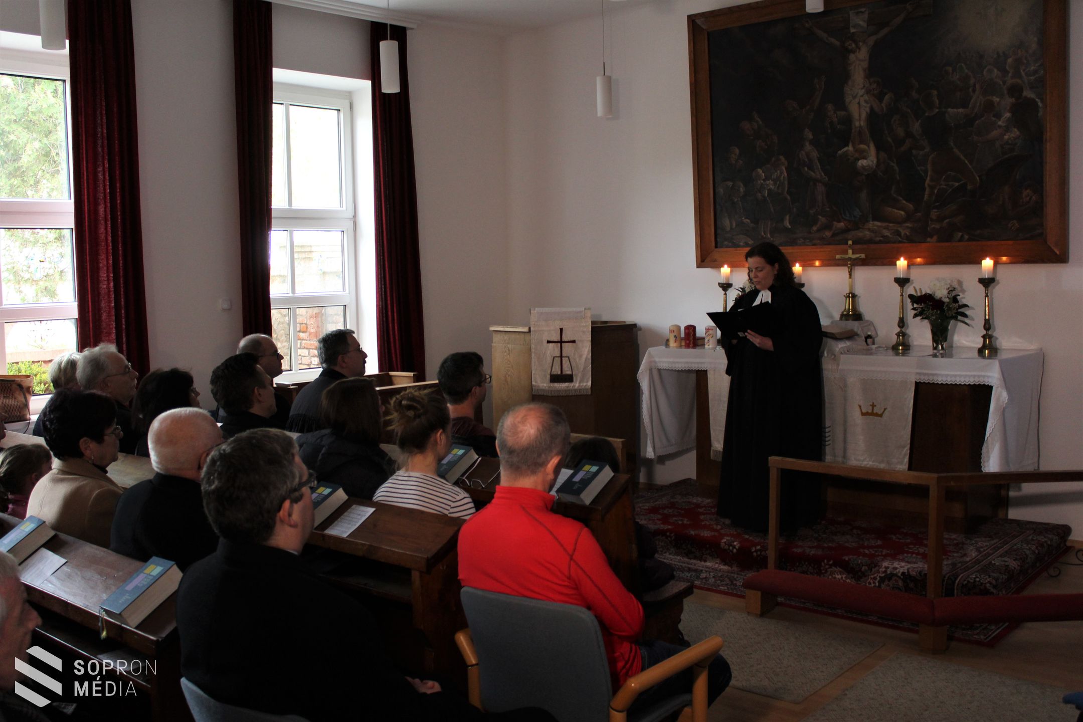 A kitelepített németekre emlékeztek Bánfalván