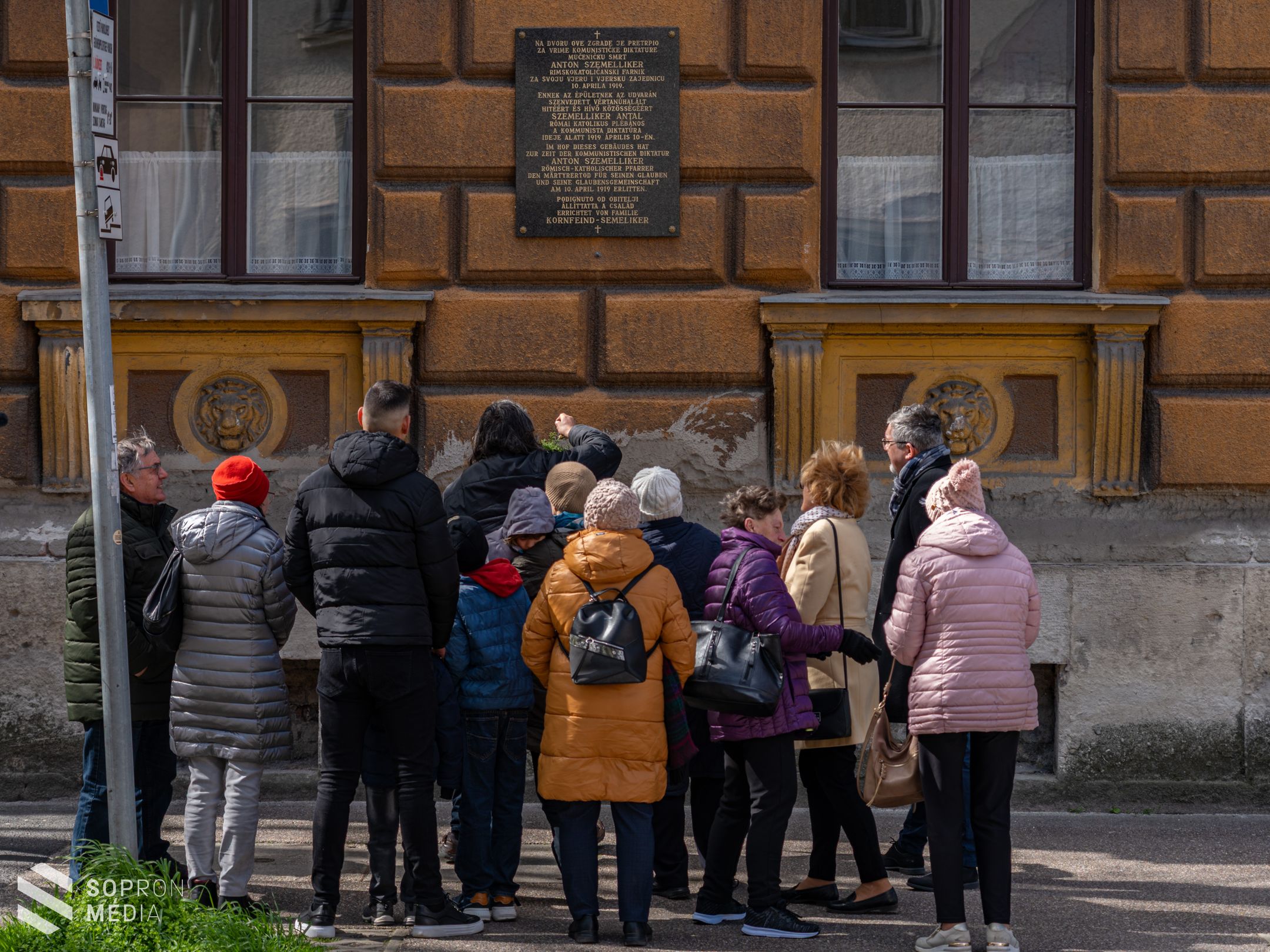 Szentmise és koszorúzás Szemelliker Antal emlékére