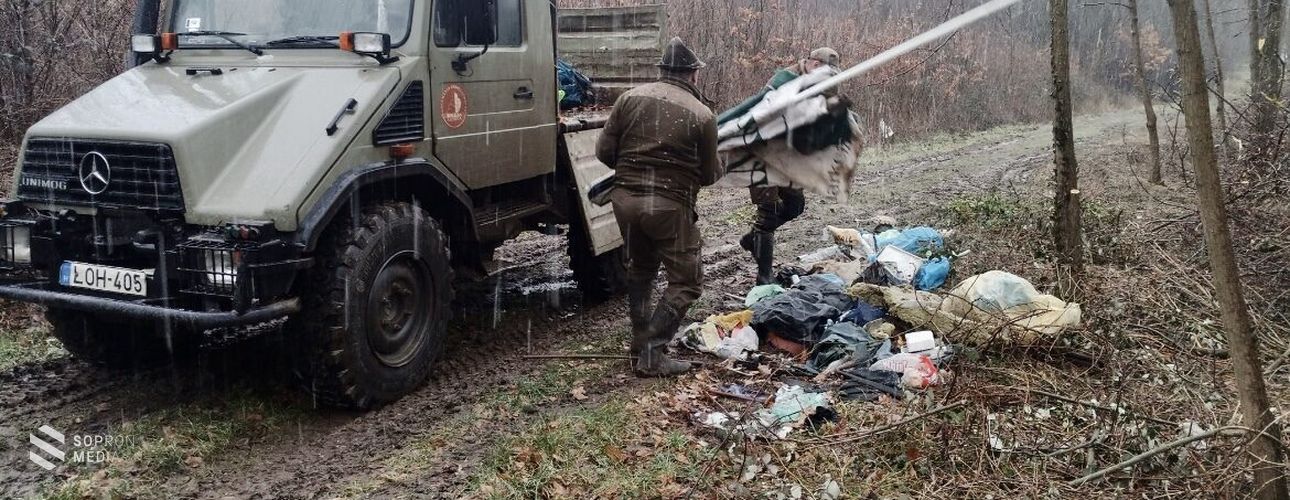 Illegális hulladéklerakót számoltak fel Röjtökmuzsajnál