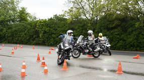 Sikeres vizsgát tettek a soproni motoros polgárőrök