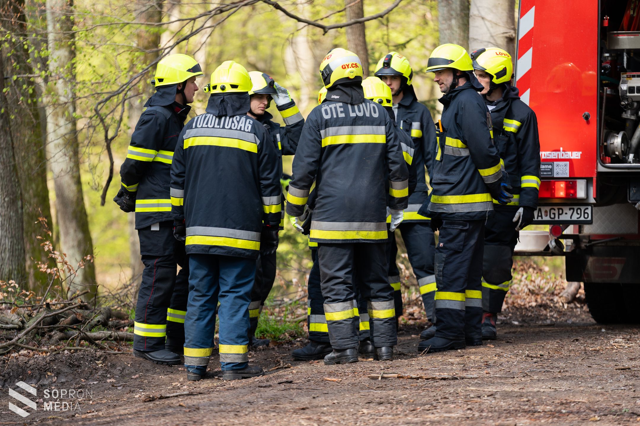 Határon átnyúló tűzoltógyakorlat