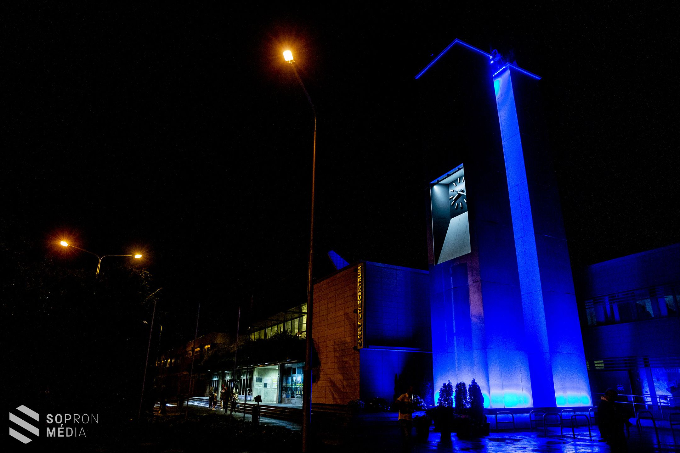 Elkészült az óratorony felújítása a soproni vasútállomásnál