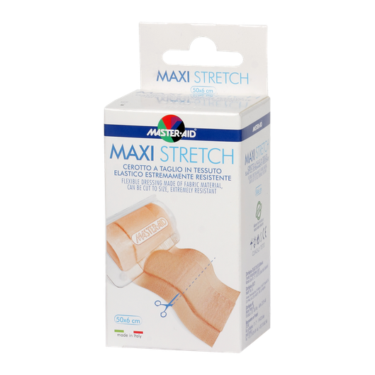 MASTER AID Maxi stretch sebtapasz (6x50cm)