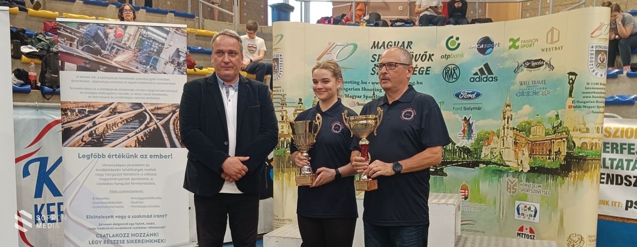 Dobogón álltak a soproni sportlövők a diákolimpián