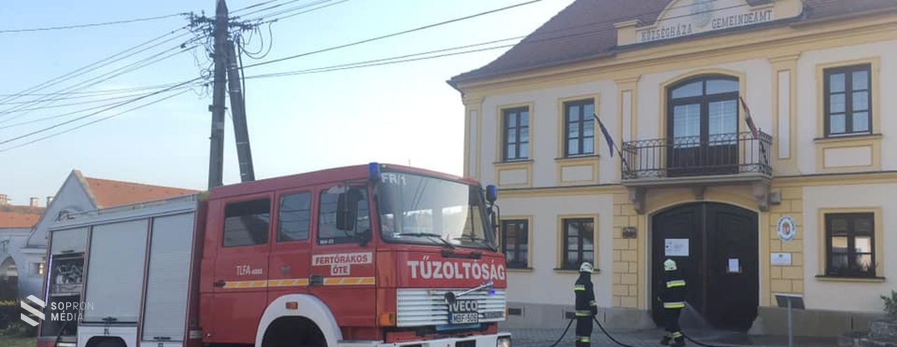 Több Sopron környéki településen is fertőtlenítettek