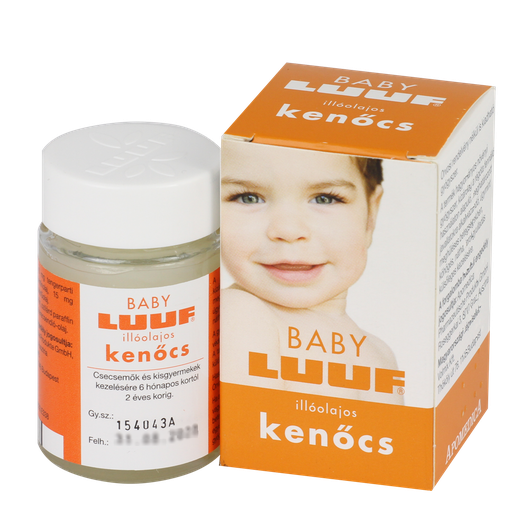 Baby Luuf illóolajos kenőcs GYÓGYSZER (30g)