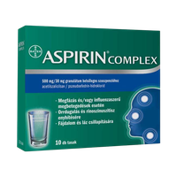 Aspirin Complex 500 mg/30 mg granulát.bels.szuszp. (10x)